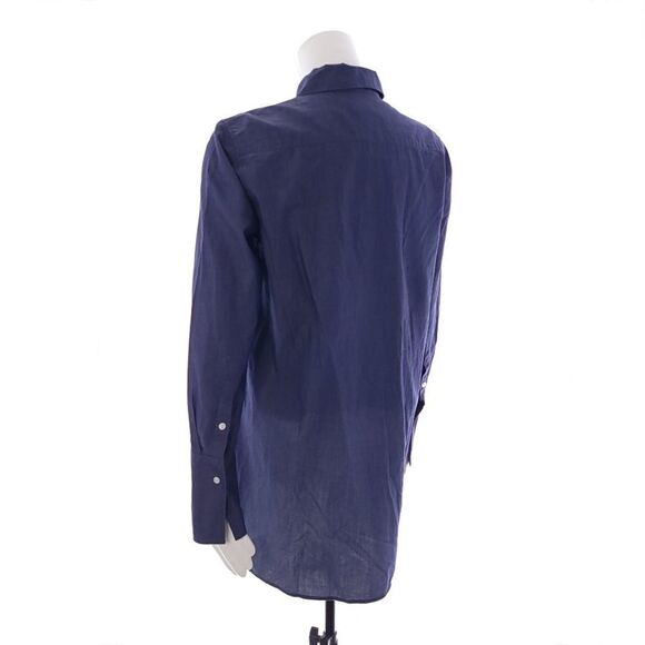 Vince. Womens Size 2 Long Sleeve Button Up Collared Blouse - Picture 4 of 10